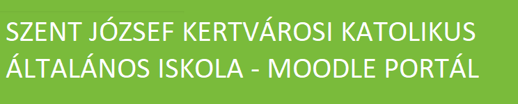 Kertvárosi Moodle